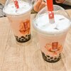 久々にタピオカ。ゴンチャのいちご杏仁ミルク【日記】