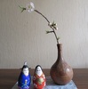 お雛様と桜