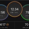 本日のmorning evening run