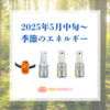【リヒトウェーゼン】(2025年5月中旬〜)季節のエネルギー