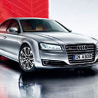 京商（KYOSHO） Audi A8L W12 2014 phantom black 1/18 - げん