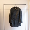 1980s france motorcycle leather coat