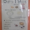 今日の給食　もぐもぐ食育デー　5/19分
