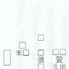  北大津遺跡出土木簡において新たに読めるようになった字