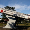 航空自衛隊　F-104Jの自衛隊基地内展示機