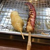 近江屋 別館｜動物園前｜たこあげは塩をふってガッツリかぶりつく