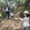 金華山へ家族で初登山