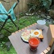 ランチ in 坪庭