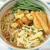 便利な味付け乾燥油揚げできつね蕎麦