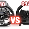 同価格帯ライバル比較！スラストマスターT248 VS Logicool G923