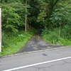 池田山（924m）の大津谷登山道。