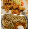 唐揚げとモヤシラーメン