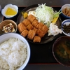 壁掛けの定食メニューを制覇する　その8　＠大網白里　まつや食堂　肉野菜・イカフライ