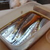 秋刀魚の漬けを燻製　121005