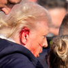 【閲覧注意】トランプ元大統領、耳を撃たれた衝撃写真。
