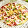 ガーリック×レモンの風味が最高！【たこのガリレモカルパッチョ】