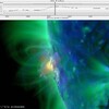 M1.1の太陽フレア発生