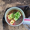 朝から岬で麻婆ど～ん！