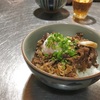 きんぴらのような牛丼