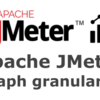 JMeter Dashboard Report グラフの粒度を変更する