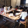 京都の町家で木工教室　２回目