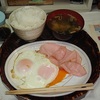 今日の朝食
