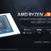 AMD、ゲーミングノート向けの最上位APU「Ryzen 9 4900H」を発表！