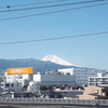 冠雪の富士山