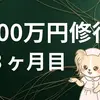 【進捗公開】100万円修行 3ヶ月目レポート｜育休中でも達成できそうな件【三井住友ゴールドNL】