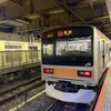 中央快速線で209系1000番代に遭遇