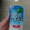 「塩とカボス」を飲んでみました