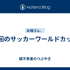 前回のサッカーワールドカップ
