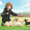うららとくらら、ドッグランでちょっぴり冒険の日！