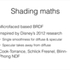  Memo of "Physically Based Shading in Unity @ GDC2014" in Japanese