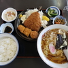 海の家にもっとも近い食堂でたべたアジフライが美味しかった　＠大網白里　まつや食堂　