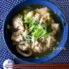 鶏ガラスープで作る「親子とじ手打ちうどん」作り方・レシピ。
