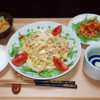 サラダチキンうどん