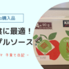 👶【コストコ購入品】お手軽離乳食！有機アップルソース