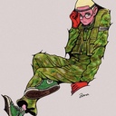 職場：アルバイト（幹部軍人）