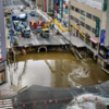 福岡でまた道路陥没