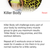 ジリアンをやる日々④Killer Body