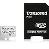 【Amazon.co.jp限定】Transcend microSD カード 64GB UHS-I Class10 Nintendo Switch 動作確認済 TS64GUSD300S-AE