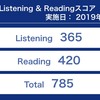 TOEIC700点の私が3ヵ月間で語彙制限本を中心に19冊、50万語を多読した結果、スコアが785点になった話