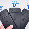 内部文書に基づく「iPhone 17」シリーズのモックアップモデルが登場