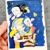 氷見と高岡の記念消印つきポストカードが届く！