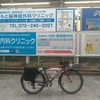 ニシキ レボリューション EGに、念願のフルフェンダーを取り付けてみました。金具作ったりで取り付け大変でした(*_*;