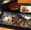 炭焼き干物定食・さばの塩焼き