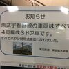 5月12日で東武8000の東武宇都宮線運用が終了