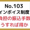 【103】売⼿負担の振込⼿数料について