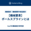【機械要素】ボールスプラインとは